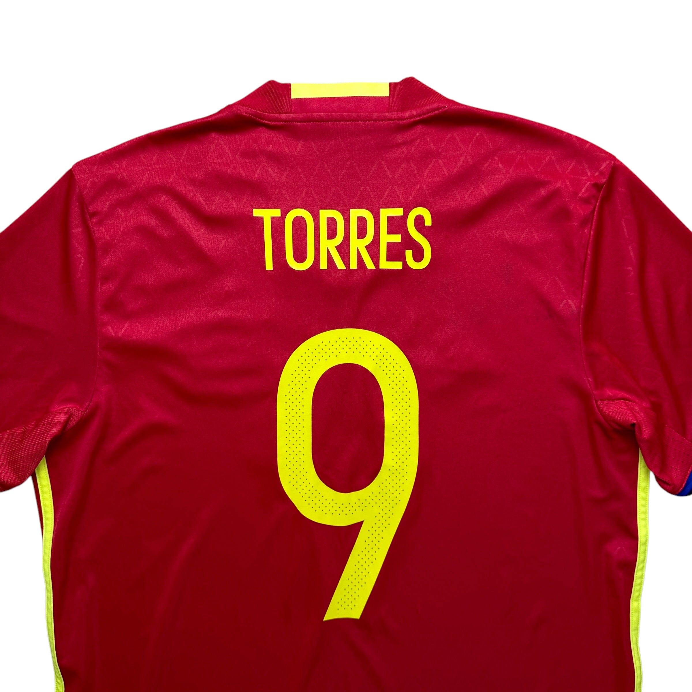Spain 2016 Home Shirt (L) Torres #9